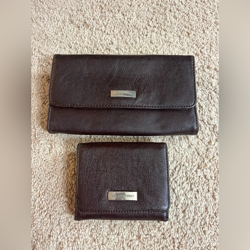 Nine & Co. Wallet and Card Holder Set